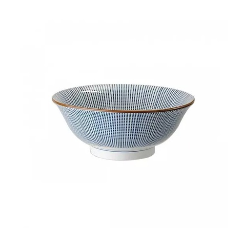 Салатник Sendan, 21,2 см, бело-синий 2565 Tokyo Design