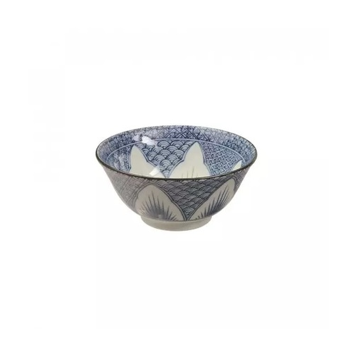 Салатник Mixed, 15,5 см, 500 мл, бело-голубой 8968 Tokyo Design