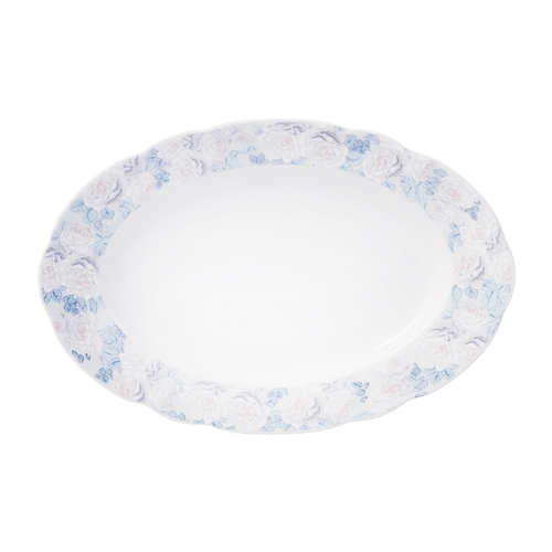 Блюдо овальное Rose Голубая роза, 36 см P1550915JQZ8021900 Thun