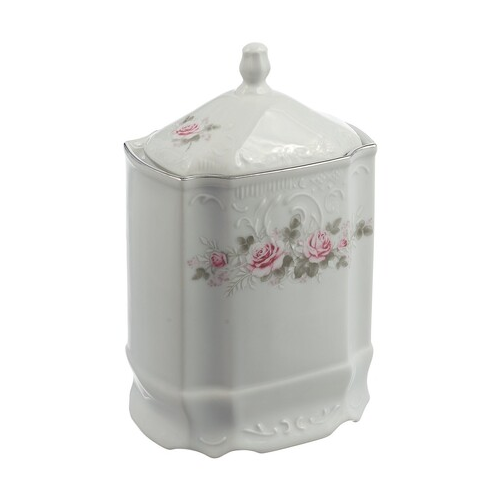 Банка для хранения Bernadotte Бледные розы Отводка платина (1 л) P175D100KQ15396021 Thun