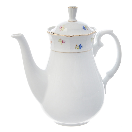 Кофейник Natalie Мелкие цветы Отводка золото (1.35 л) P158K135KQZ7329400 Thun