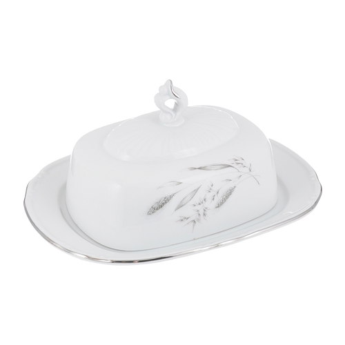 Масленка Constance Серебряные колосья Отводка платина, 16 см P165MH25KQZ7603100 Thun