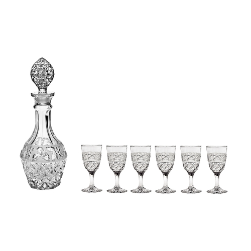 Набор для ликера Vinia, 7 пр. 991/99999/9/39500/038-709 Crystal Bohemia