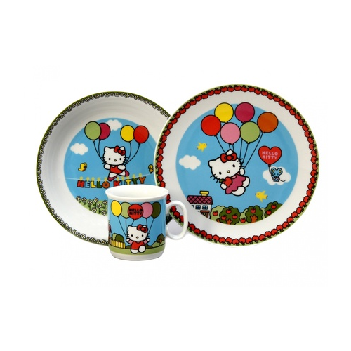 Детский набор Cairo Hello Kitty, 3 пр., голубой, в подарочной упаковке P1199933SQ43021100 Thun