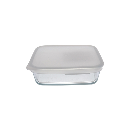 Форма квадратная с пластиковой крышкой Classic (500 мл), 15х15х4.5 см 48378 Simax