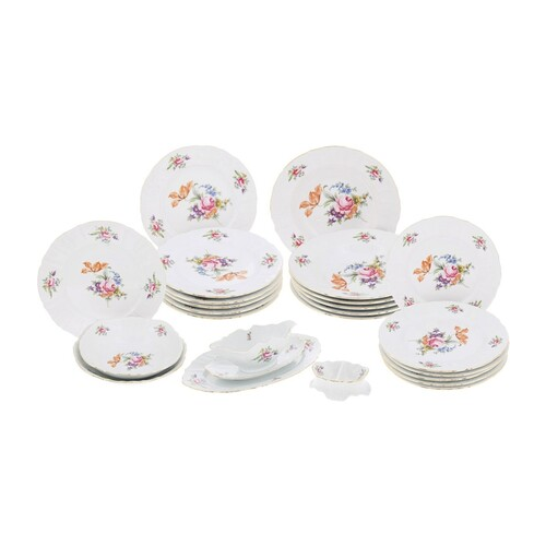 Столовый сервиз Bernadotte Мейсенский букет, 24 пр. P1752367SQ15309011 Thun
