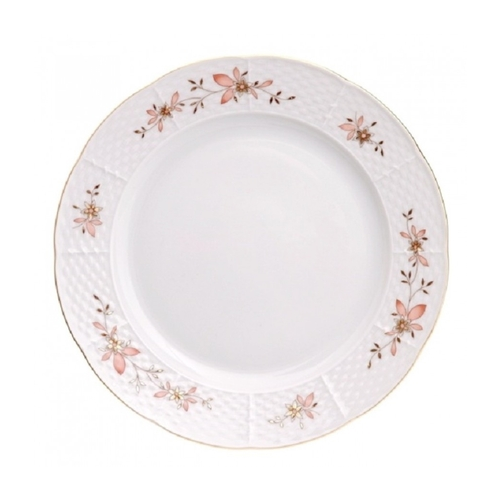Тарелка Menuet Золотые ветки Отводка золото, 24 см, 6 шт P1580044JQZ7212900 Thun