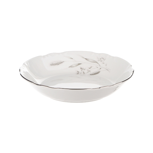 Тарелка COUPSOUP Constance Серебряные колосья Отводка платина, 19 см, 6 шт P1650133JQZ7603100 Thun