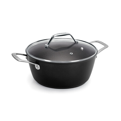 Кастрюля с крышкой Black Titan (2.6 л), 20 см 85560202098 Barazzoni