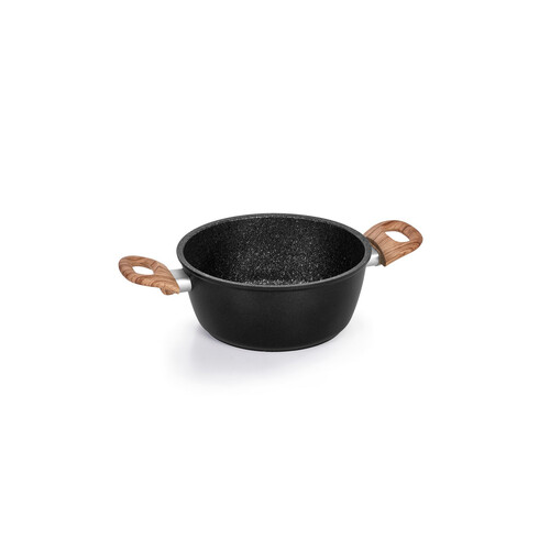 Кастрюля с крышкой Granitica Extra Induction Eco (4.1 л), 24 см 85510202425/к Barazzoni