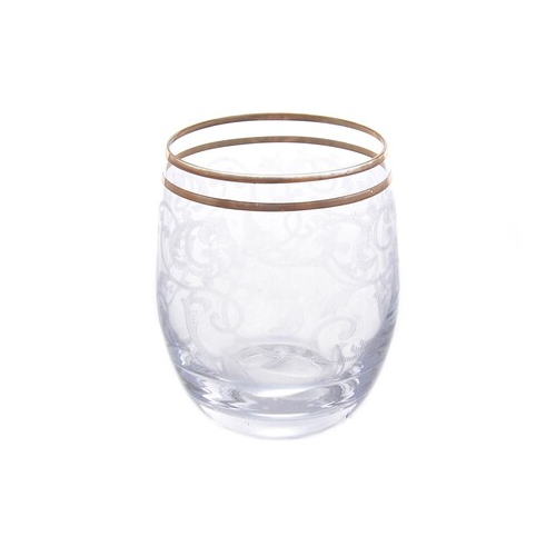 Набор стаканов для воды Прозрачные узоры (300 мл), 6 шт. 23626 Crystalite Bohemia