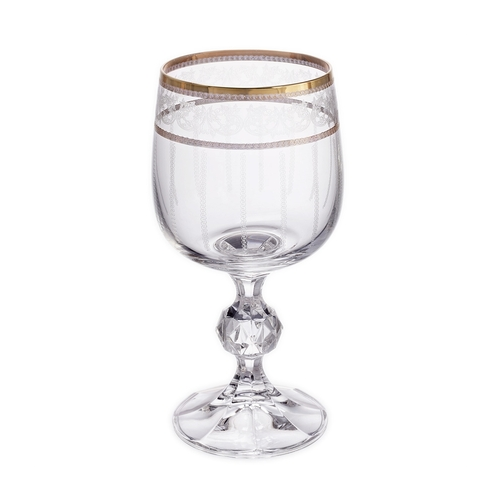 Набор бокалов для вина Клаудиа Декор 437876 (190 мл), 6 шт. 45907 Crystalite Bohemia