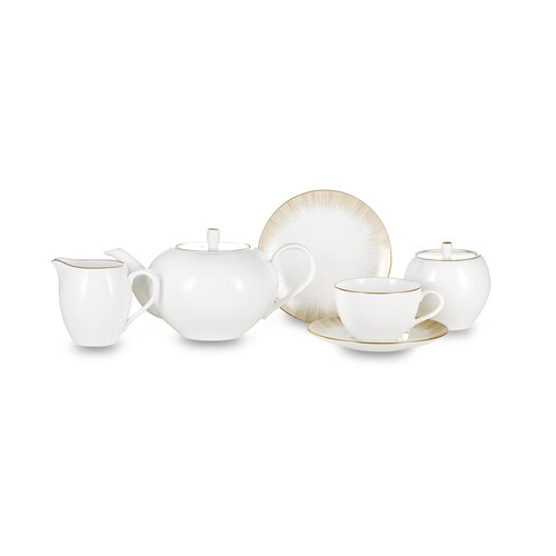 Сервиз чайный Сверкающее Золото на 6 персон, 21 пр. NAR-51989-4663-Tea set 6/21 Narumi