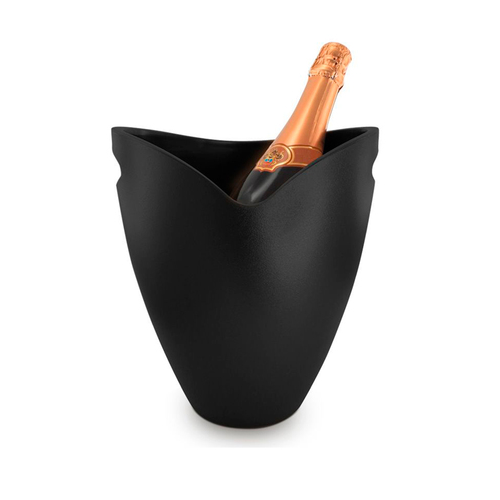Ведерко для охлаждения вина и шампанского Ice Bucket Black 107-636 Pulltex
