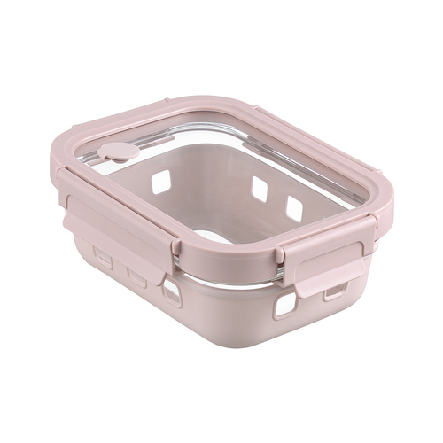 Контейнер в чехле (640 мл), розовый ID640RC_5035C Smart Solutions