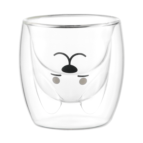 Чашка стеклянная с рисунком Dog (250 мл) KW-SS-CP-GLS-DG-250 Smart Solutions