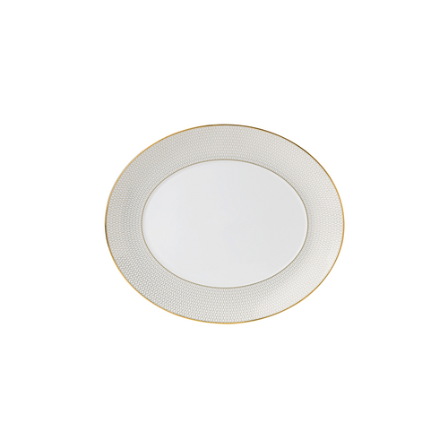 Блюдо овальное Аррис, 33 см WGW-40007542 Wedgwood