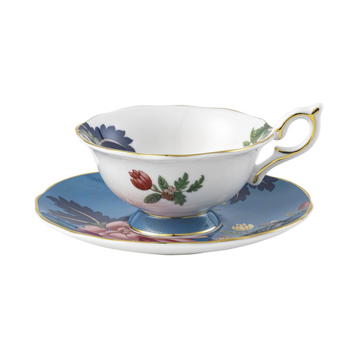 Чашка чайная с блюдцем Сапфировый сад (140 мл) WGW-1057269 Wedgwood