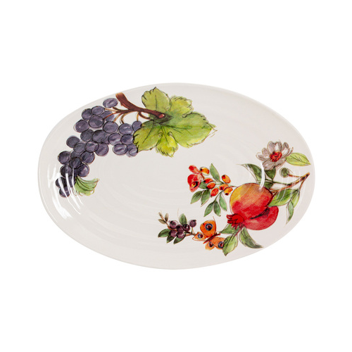 Блюдо овальное Tutti Frutti, 39х26 см HS7-OVPL38IS-30047 Home & Style