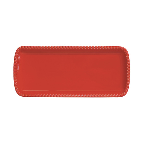 Блюдо прямоугольное Tiffany, 36х16 см, красное EL-R2714/TIFR Easy Life (R2S)