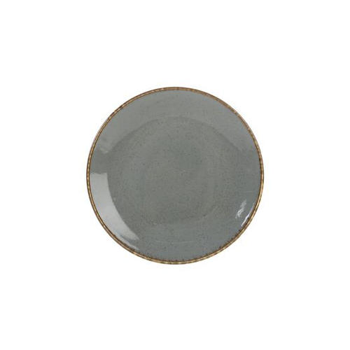 Тарелка Dark Grey, 24 см 187624 темно-серый Porland