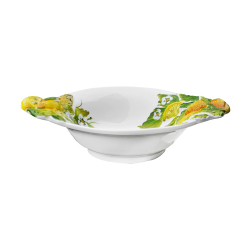 Салатник Лимоны и цветы, 25 см EDW-335R Edelweiss