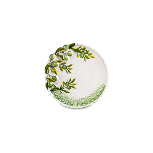Блюдо круглое Оливки, 30 см EDW-628V Edelweiss