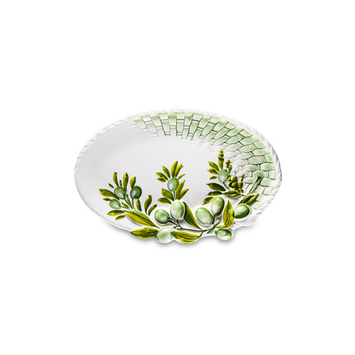 Блюдо овальное Оливки, 32х20х4 см EDW-600V Edelweiss