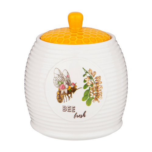 Банка с крышкой Honey bee (1 л), 14х13 см 151-201 Lefard