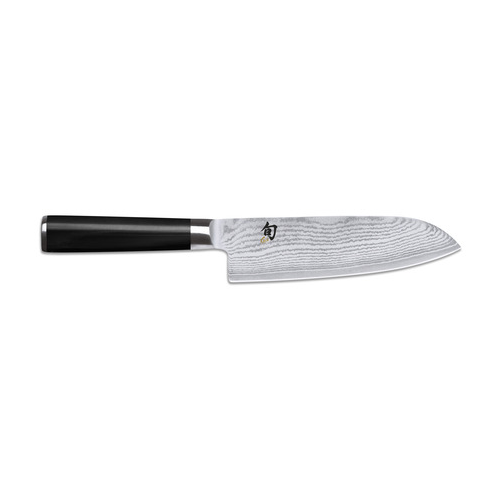 Нож поварской Сантоку Shun Classic, 18 см, дамасская сталь, 32 слоя KAI-DM-0702 Kai