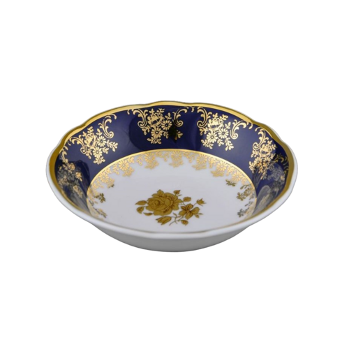 Салатник Мэри-Энн Золотая роза Кобальт (200 мл), 13 см 03111411-0431 Leander