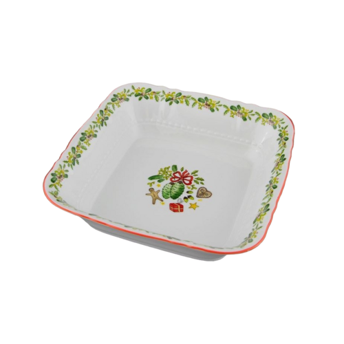 Салатник квадратный Мэри-Энн Шишки (1 л), 21 см 07111423-2574 Leander