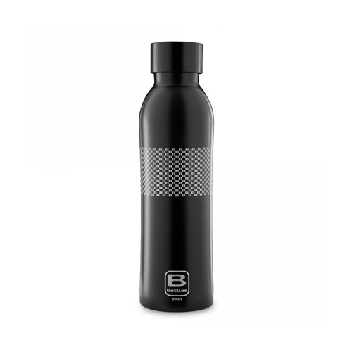 Термос B Bottle Twin Lux B pattern (500 мл), черный BBT-BP500NS Casa Bugatti