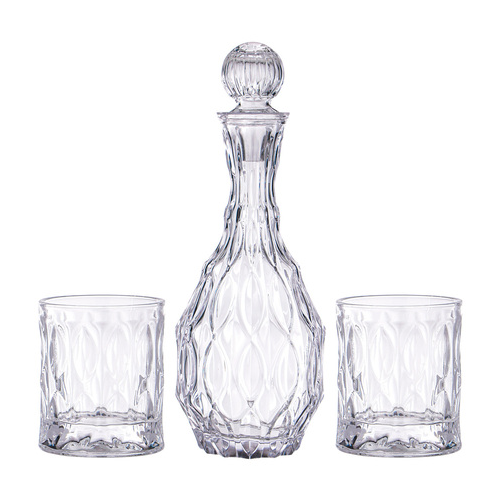 Штоф (1.4 л) со стаканами, 36х12 см 337-128 Alegre Glass