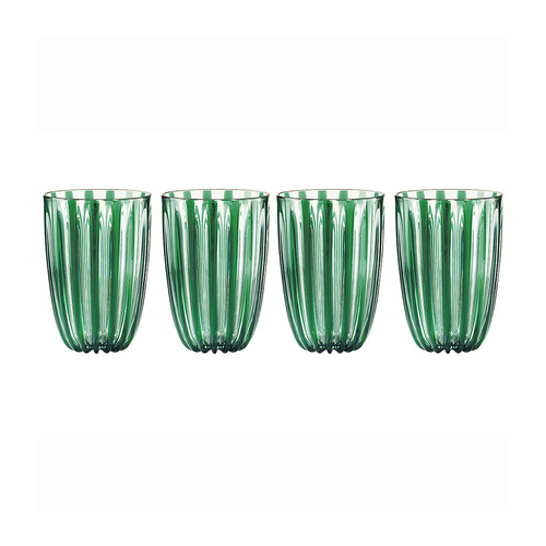 Набор стаканов Dolcevita (470 мл), 4 шт., зеленые 12390069 Guzzini