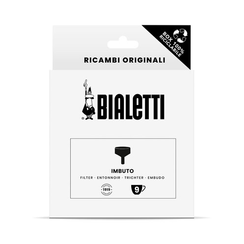 Воронка для алюминиевых кофеварок на 9 порций 0800136 Bialetti