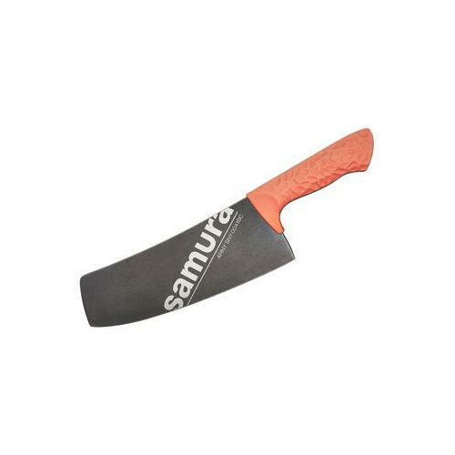 Кухонный топорик Модерн Arny, 20.9 см, коралловый SNY-0041BC/K Samura