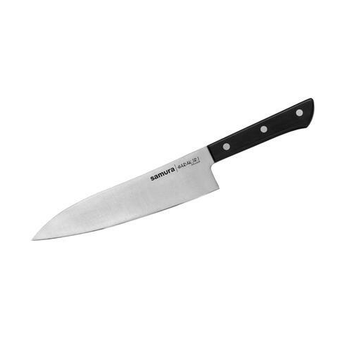 Нож Гранд Сантоку Harakiri, 19.7 см, черный SHR-0096B/K Samura