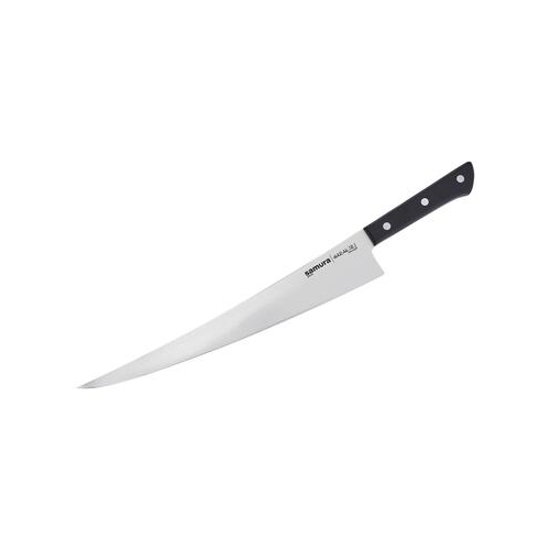 Нож длинный слайсер Harakiri, 29 см, черный SHR-0049B/K Samura