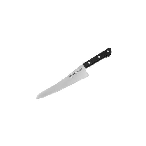 Нож для замороженных продуктов Harakiri, 18.8 см, черный SHR-0056B/A Samura