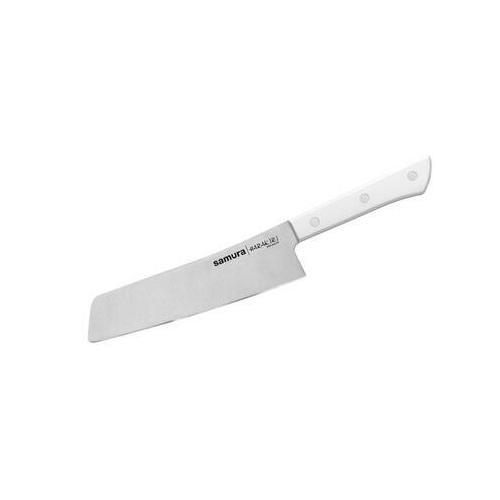 Нож Накири Harakiri, 17.4 см, белый SHR-0042W/A Samura