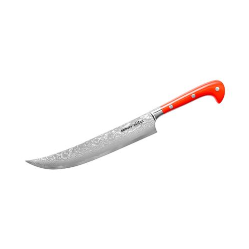 Нож для нарезки Sultan,пчак, 21 см, красный SU-0045DBR/K Samura