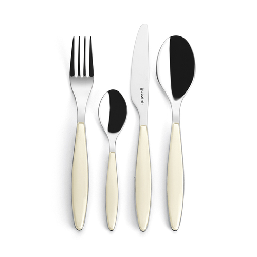 Набор столовых приборов Cutlery Feeling, 24 пр., бежевые 23000004 Guzzini