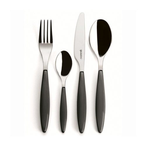 Набор столовых приборов Cutlery Feeling, 24 пр., серые 23000022 Guzzini