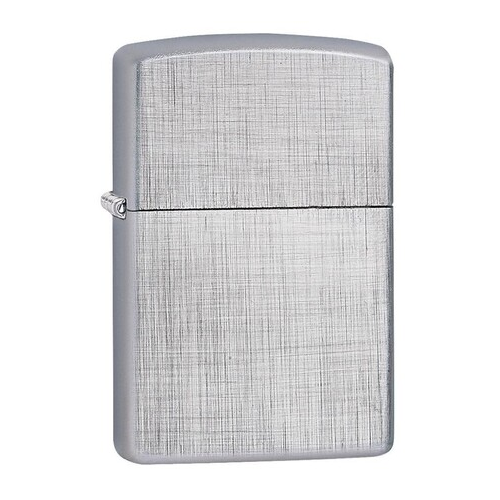 Зажигалка Classic с покрытием Brushed Chrome, 38x13x57 мм, серебристая матовая 28181 ZIPPO