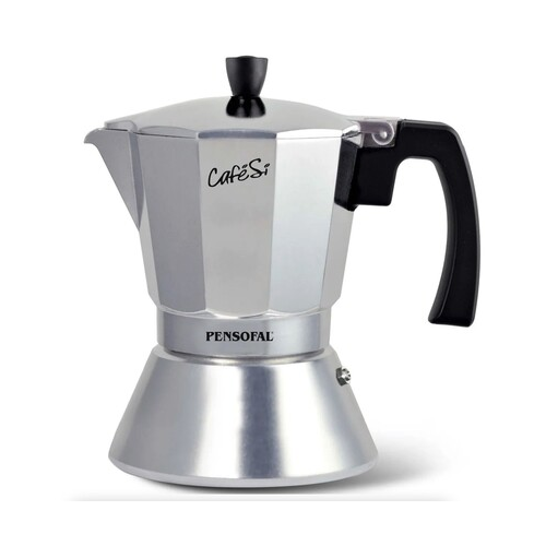 Кофеварка гейзерная на 9 чашек 8423 CafeSi Classic инд. (470 мл) PEN 8423 Pensofal
