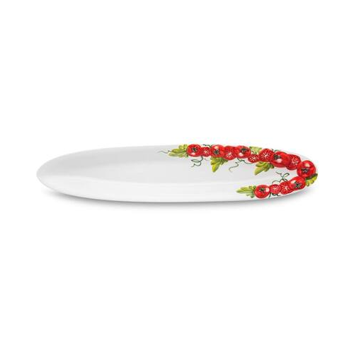 Блюдо овальное Томаты, 43х9 см EDW-1052 Edelweiss