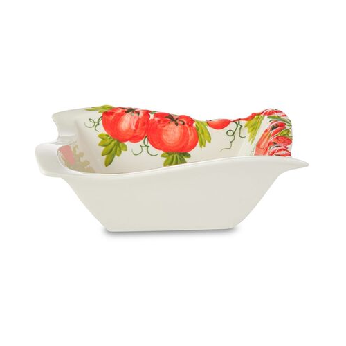 Салатник квадратный Томаты, 25 см EDW-8003T Edelweiss