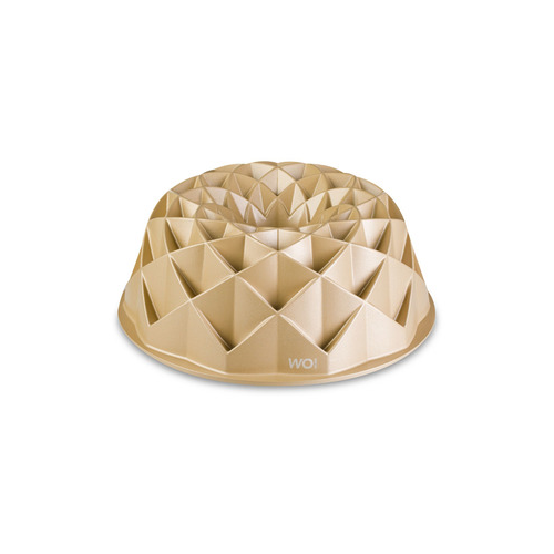 Форма для выпечки кекса 3D Magic Baking (1.7 л), 24х9 см, золотистая WO1027 WO HOME