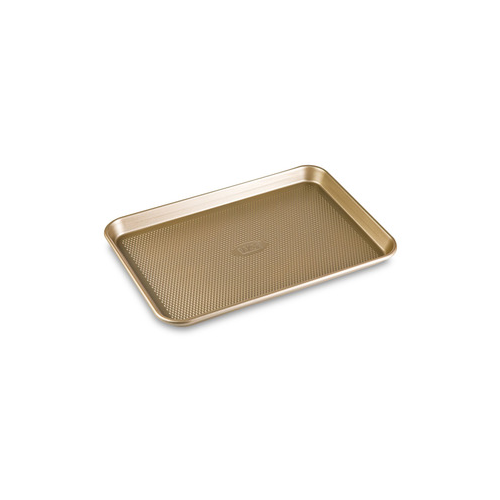 Форма для запекания прямоугольная Gold Baking, 38.7х26х2.6 см, золотистая WO1019 WO HOME